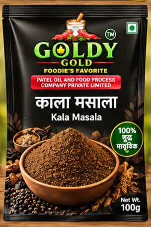 Goldy Gold Kala Masala 100 g pouch